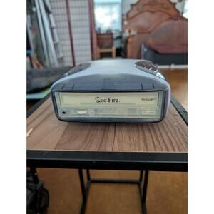 Que! Fire MAC CD Burner Drive 🔥 Vintage External Hardware